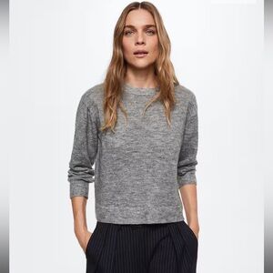 MANGO Wool-blend knit sweater
